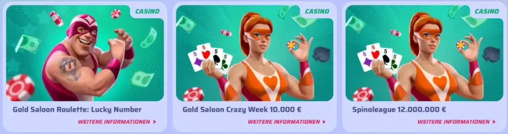 Freispiele auf Spielautomaten – Free Spins zum Testen beliebter Spiele