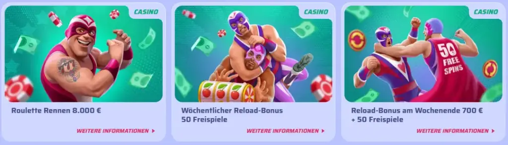 Einzahlungsbonus – prozentualer Bonus auf die Aufladung des Spielerkontos